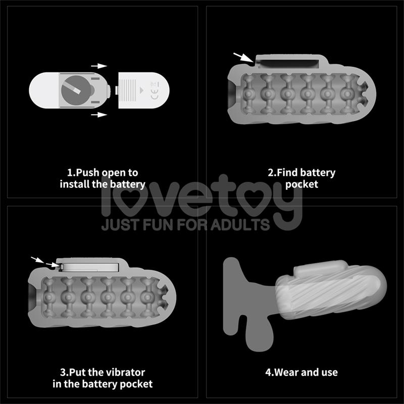 Knights Ring Vibrating Dual Purpose Sleeve Knights Ring Vibrating Dual Purpose Sleeve - Image 16