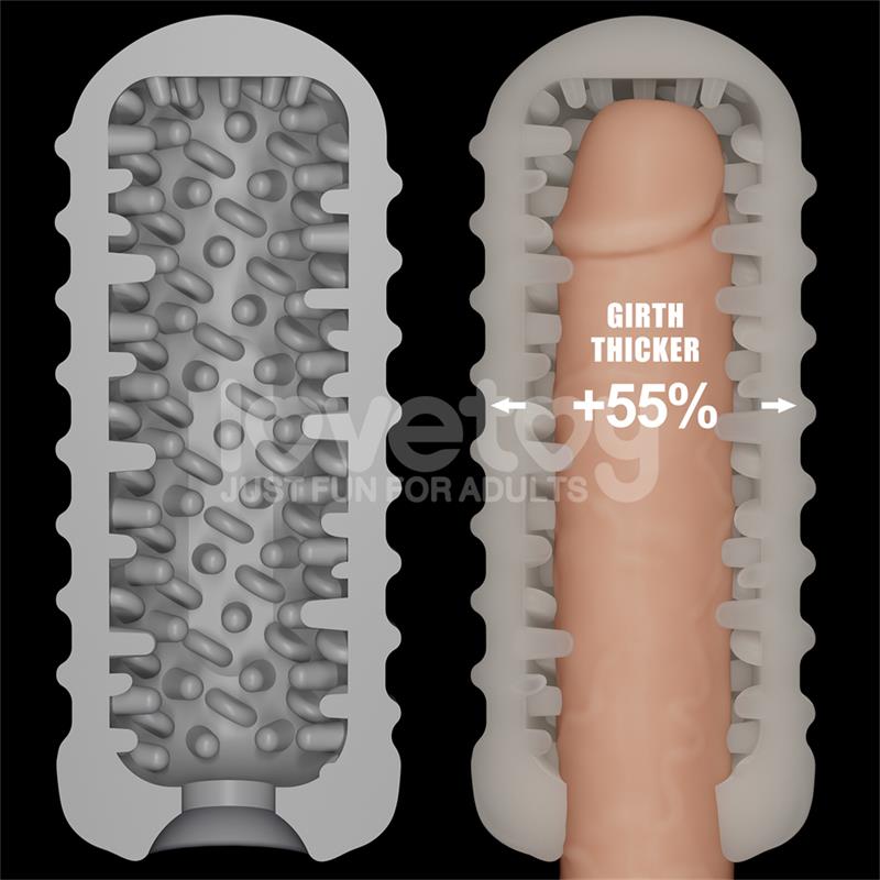 Knights Ring Vibrating Dual Purpose Sleeve Wavy Knights Ring Vibrating Dual Purpose Sleeve Wavy - Image 15