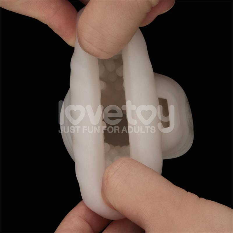 Knights Ring Vibrating Dual Purpose Sleeve Wavy Knights Ring Vibrating Dual Purpose Sleeve Wavy - Image 16