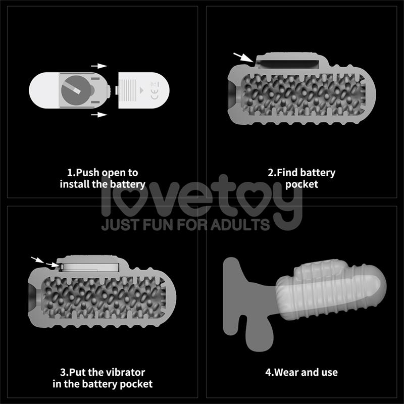 Knights Ring Vibrating Dual Purpose Sleeve Wavy Knights Ring Vibrating Dual Purpose Sleeve Wavy - Image 20