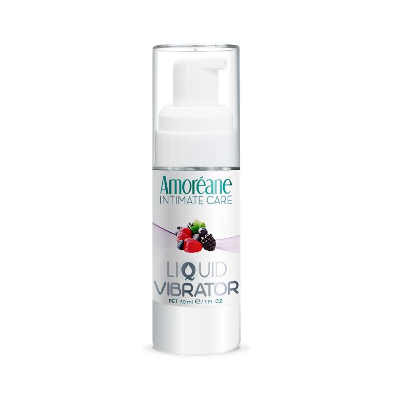 Vibratore liquido al gusto di frutti di bosco, 30 ml Liquid Vibrator Berries Flavor 30 Ml