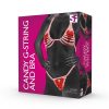Lovers Candy G-String and Bra Set