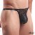 Luca Lace Thong Black