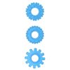 Lumino Play Set 3 Penis Ring Blue Light Lumino Play Set 3 Penis Ring Blue Light