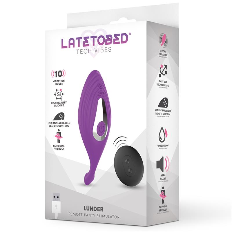 Lunder Panty Stimulator with Remote Control USB Lunder Panty Stimulator with Remote Control USB - Image 8