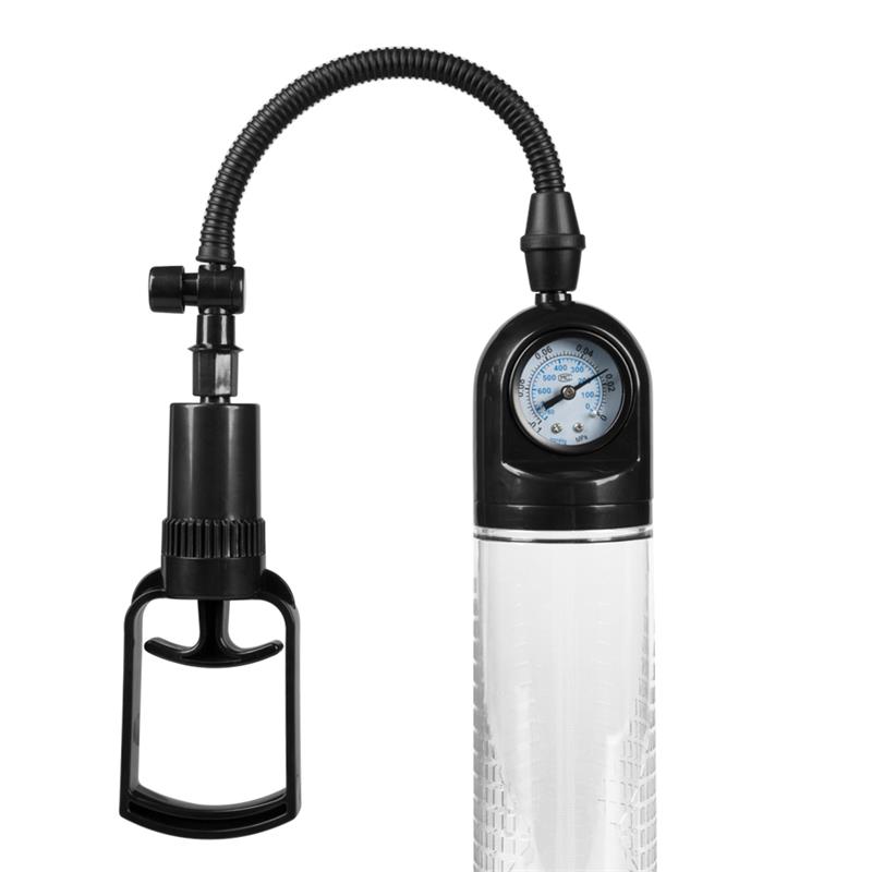 Manual Penis Pump with Valve PSX03 Crystal Manual Penis Pump with Valve PSX03 Crystal - immagine 2