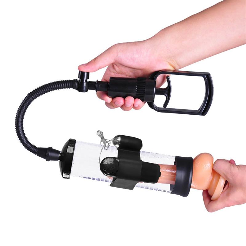 Manual Penis Pump with Vibration Attachment PSX06 Manual Penis Pump with Vibration Attachment PSX06 - Image 3