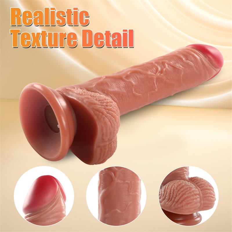 Marvin Dildo with Thrusting and Vibratiion 8.07 Marvin Dildo with Thrusting and Vibratiion 8.07 - Image 4