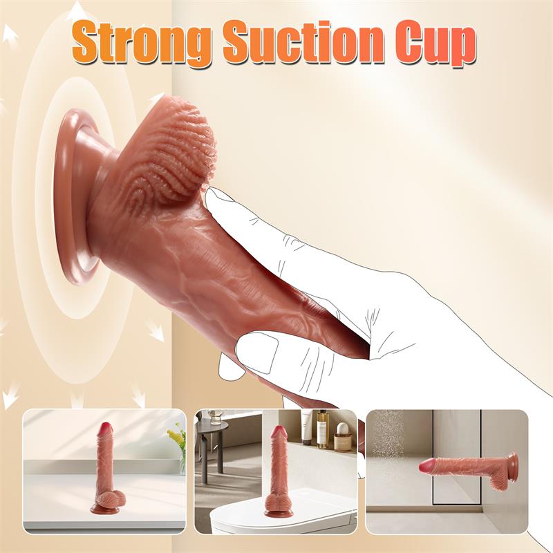 Marvin Dildo with Thrusting and Vibratiion 8.07 Marvin Dildo with Thrusting and Vibratiion 8.07 - Image 6