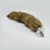 Plug anale a spirale in metallo con coda di volpe marrone, taglia L Metal Spiral Butt Plug with Brown Fox Tail Size L