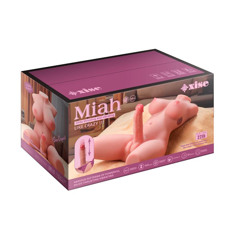 Miah Lady Boy Torso vibrante e con spinta 9,8 kg Miah Lady Boy Torso vibrante e con spinta 9,8 kg - immagine 11