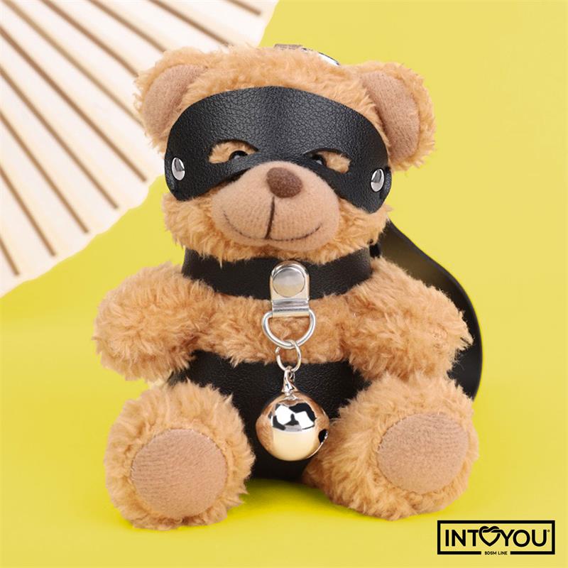 Mimi Keychain BDSM Teddy Bear with Collar and Bell Mimi Keychain BDSM Teddy Bear with Collar and Bell - Image 6