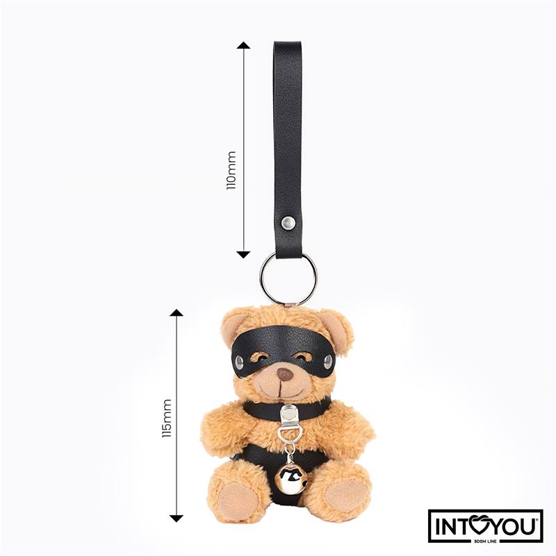 Mimi Keychain BDSM Teddy Bear with Collar and Bell Mimi Keychain BDSM Teddy Bear with Collar and Bell - Image 9
