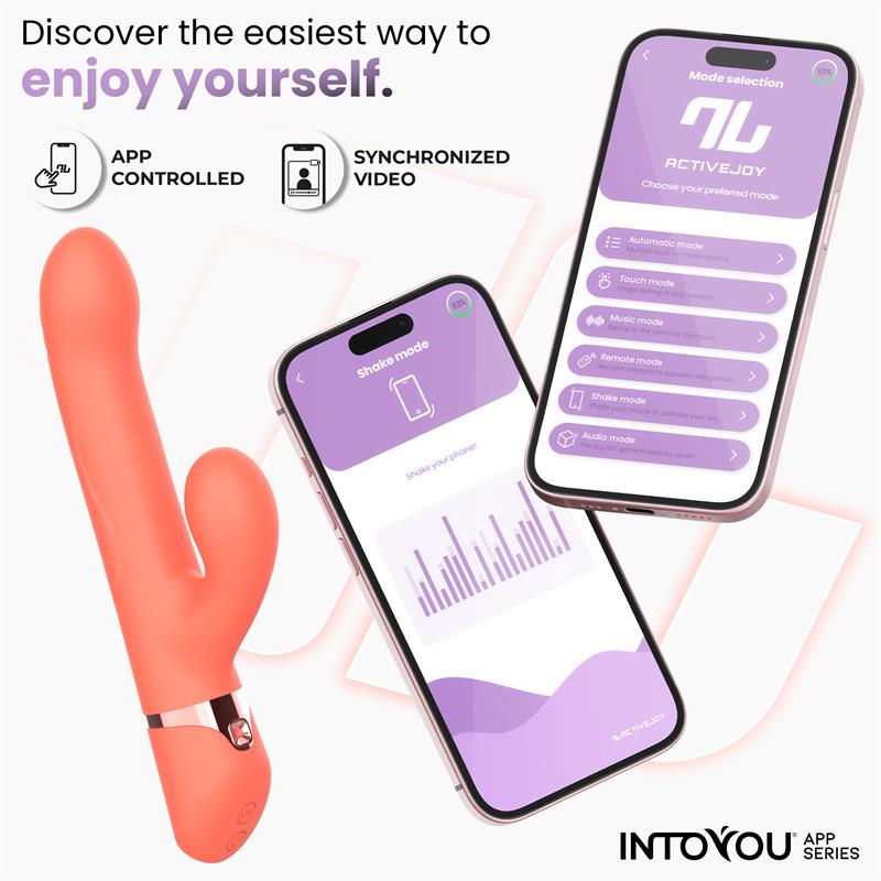 Mindy Vibe with Up and Down Beads Ring, Finger and Pulsation with APP Mindy Vibe with Up and Down Beads Ring, Finger and Pulsation with APP - Image 6