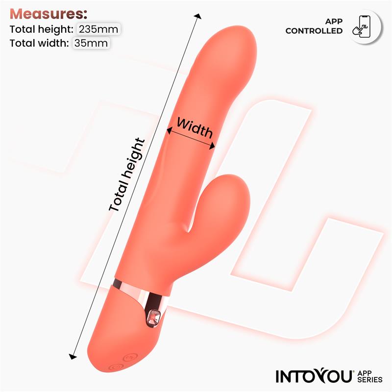 Mindy Vibe with Up and Down Beads Ring, Finger and Pulsation with APP Mindy Vibe with Up and Down Beads Ring, Finger and Pulsation with APP - Image 9