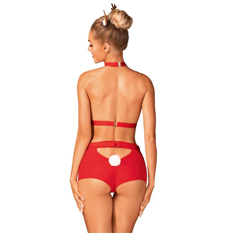 La signorina Reindy: imbracatura, mutandine e fermagli per capelli Panties and Hair Clips