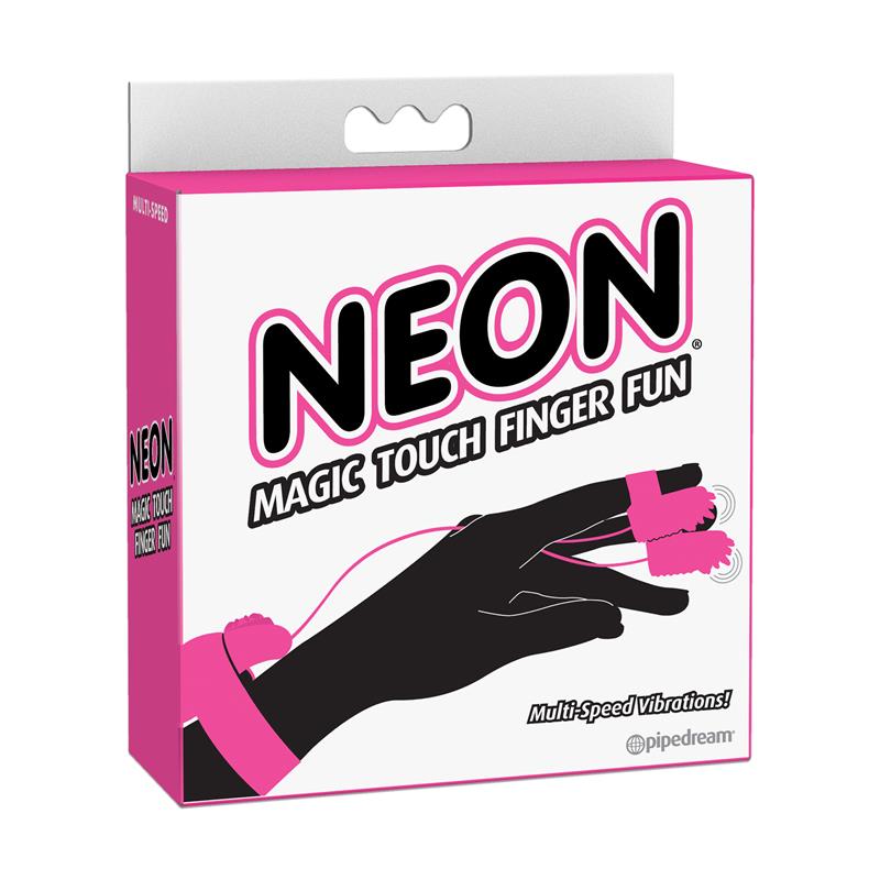Neon Magic Touch Finger Fun Pink Neon Magic Touch Finger Fun Pink - immagine 2