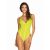 Body Neonia con cerniera, giallo neon Neonia Bodysuit with Zipper Neon Yellow