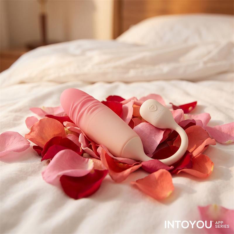 NexEgg Motion Vibrating Egg with Thrusting App Beige/Pink NexEgg Motion Vibrating Egg with Thrusting App Beige/Pink - immagine 11