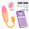 NexEgg Motion Vibrating Egg with Thrusting App Orange/Pink