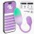 NexEgg Vibrating Egg Double Silicone Layer App Lilac/Pistachio
