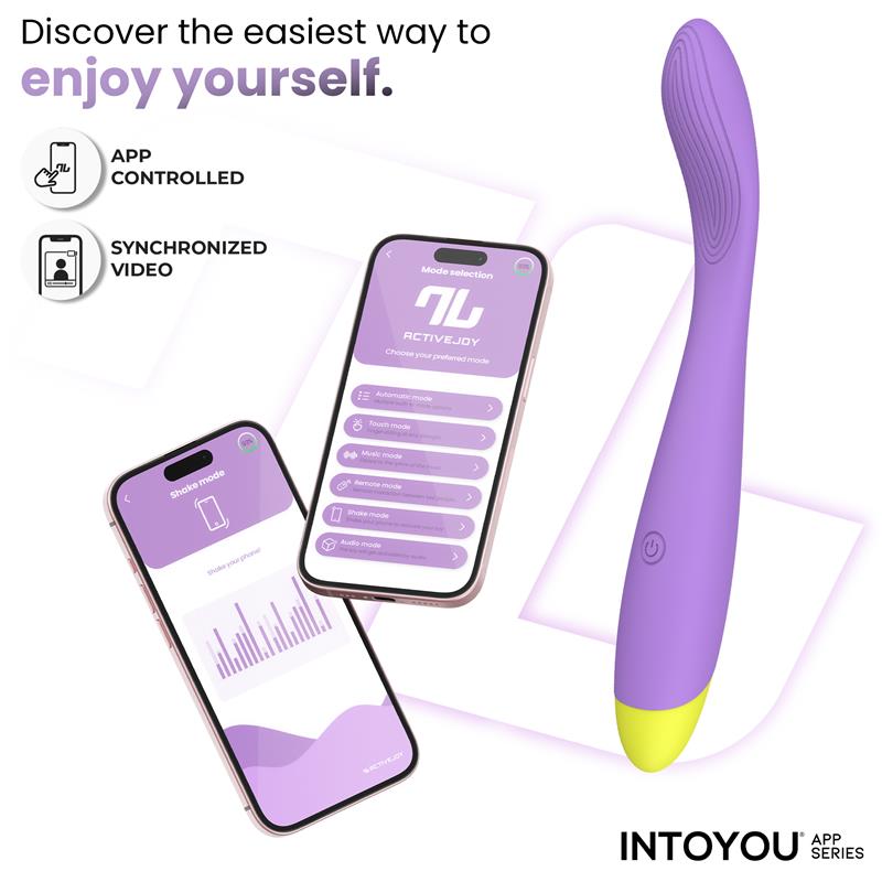 Vibratore per punto G Neya con app Viola Vibratore per punto G Neya con app Viola - immagine 3
