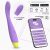 Vibratore per punto G Neya con app Viola Neya G-Spot Vibrator with App Purple