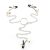Nipple Clamps and Clit Clamps with Chain Metal Nipple Clamps and Clit Clamps with Chain Metal