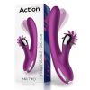 Vibratore a due dita con ruota rotante n. 2 No. Two Finger Vibrator with Rotating Wheel