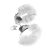 Original Furry Cuffs White
