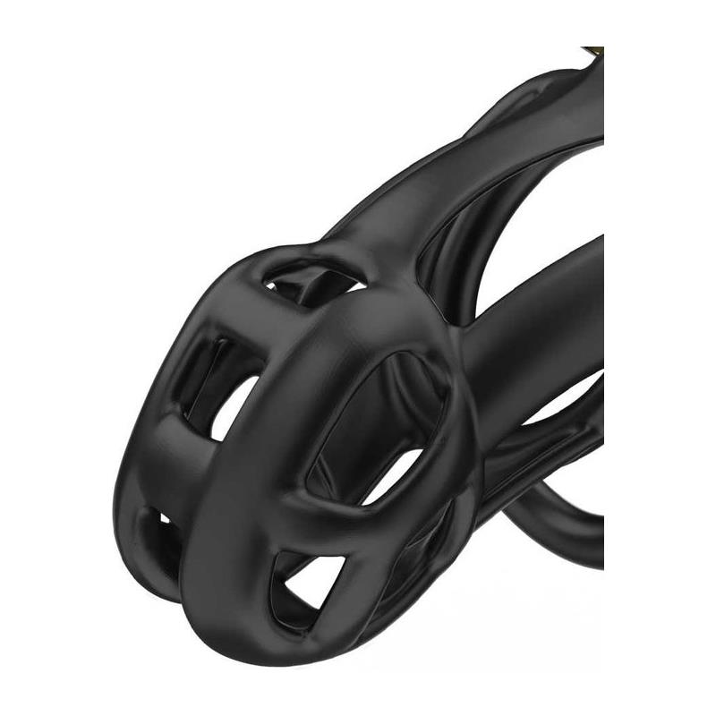 Gabbia per pene PC01 nera Gabbia per pene PC01 nera - immagine 2