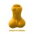 Penis Shaped Shot Glass Yellow