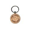 Penis Shaped Wooden Keychain