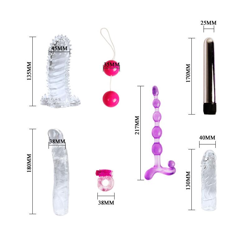 Penis Sleeve and Dildo Kit Penis Sleeve and Dildo Kit - immagine 6