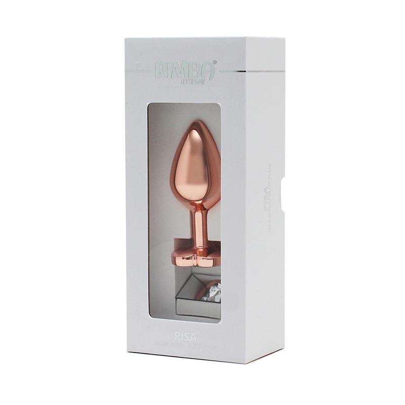 Pisa Heart Shaped Butt Plug Rose Gold Pisa Heart Shaped Butt Plug Rose Gold - Image 4