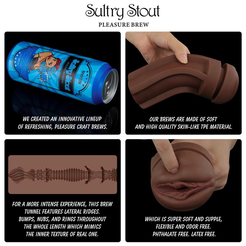 Pleasure Brew Masturbator Vagina Sultry Stout Pleasure Brew Masturbator Vagina Sultry Stout - immagine 6