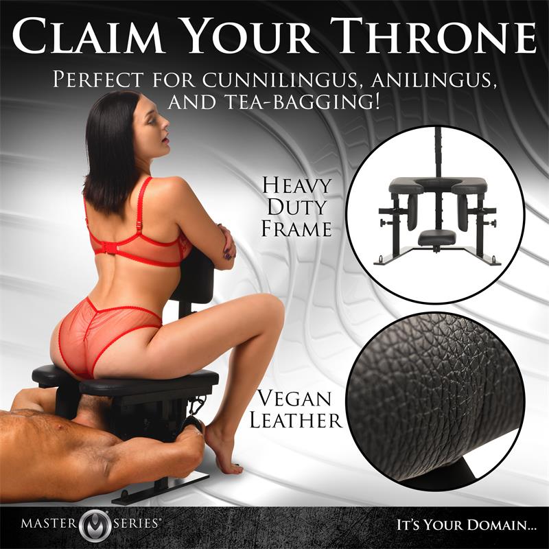 Pleasure Throne Oral Sex Chair Pleasure Throne Oral Sex Chair - immagine 23