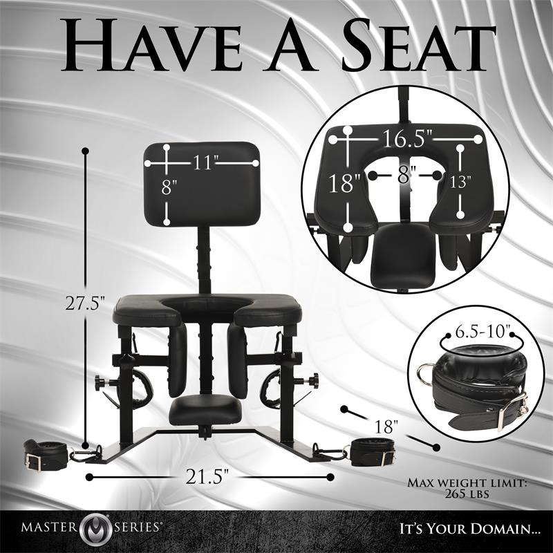 Pleasure Throne Oral Sex Chair Pleasure Throne Oral Sex Chair - immagine 24