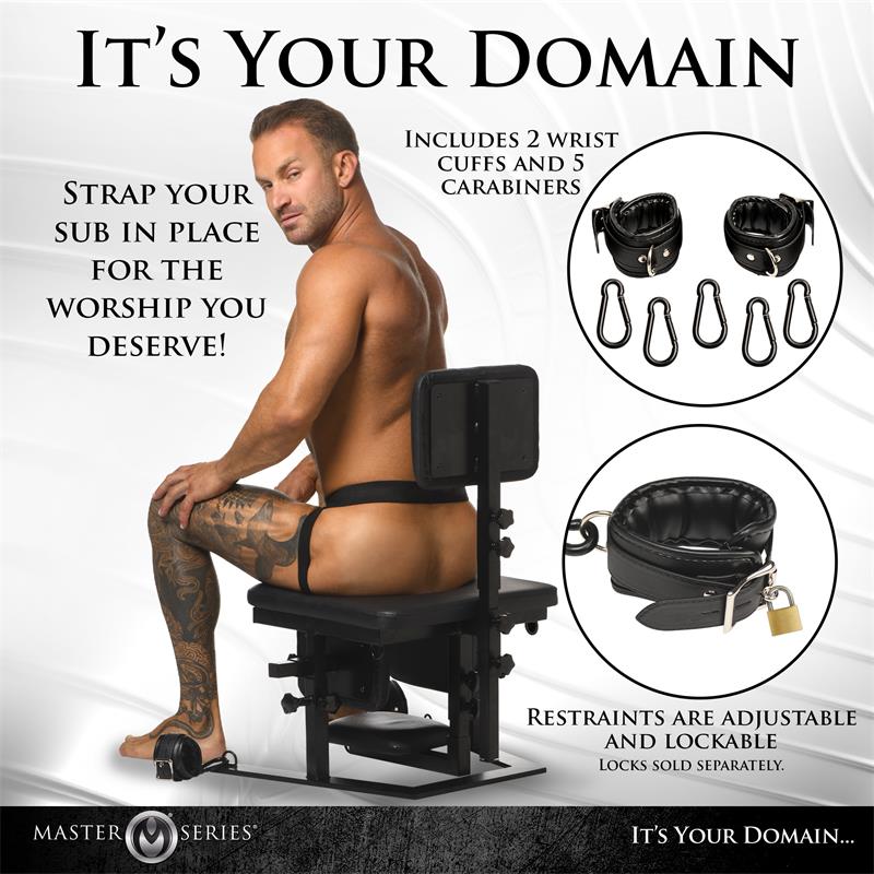 Pleasure Throne Oral Sex Chair Pleasure Throne Oral Sex Chair - immagine 28