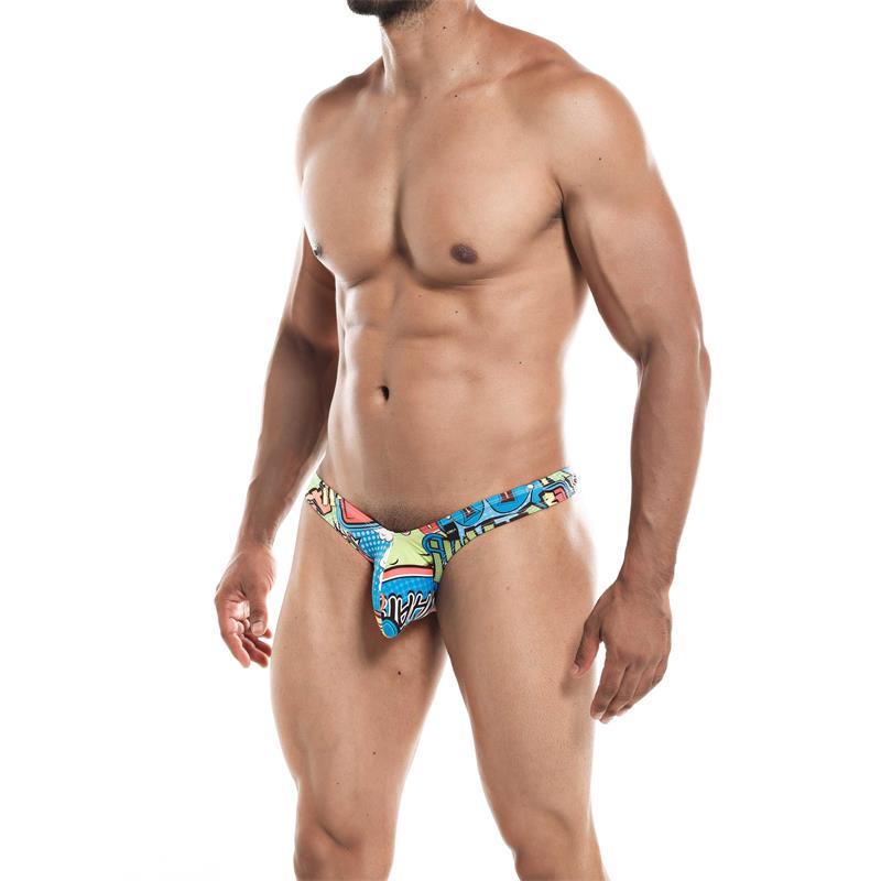 Perizoma che esalta le forme, cartone animato provocante Pouch Enhancing Thong Provocative Cartoon