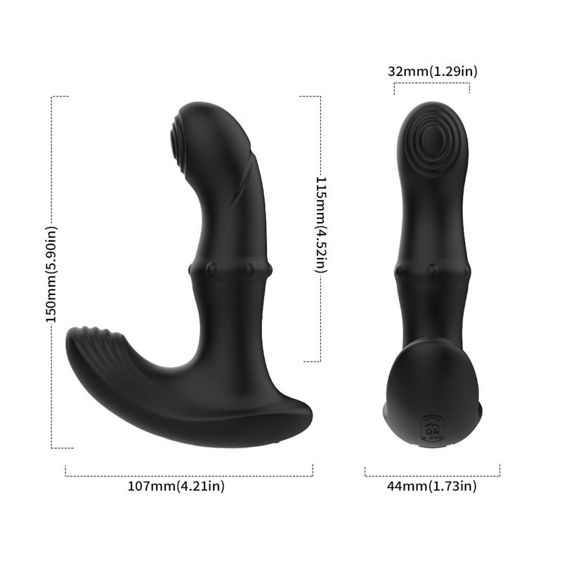 Prostate Massager Vibration, Thrusting and Clitoris Stimulator Prostate Massager Vibration, Thrusting and Clitoris Stimulator - Image 10
