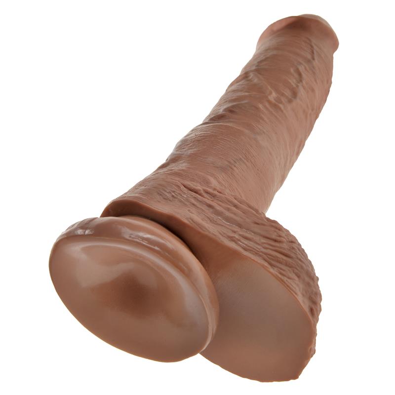 Reaslitic Dildo with Testicles 10 Tan Reaslitic Dildo with Testicles 10 Tan - immagine 5