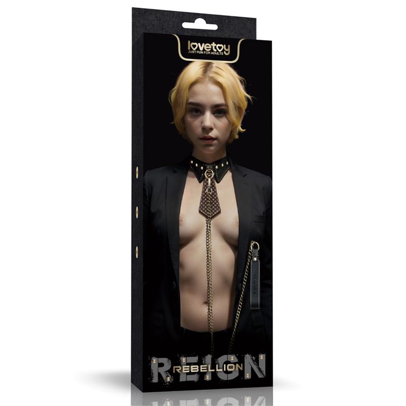 Rebellion Reign Collar with Chain Rebellion Reign Collar with Chain - Image 11