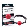 Bavaglio a palla rossa Red Ball Gag