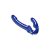 Revolver II Vibrating Strapless Strap On Dildo Blue