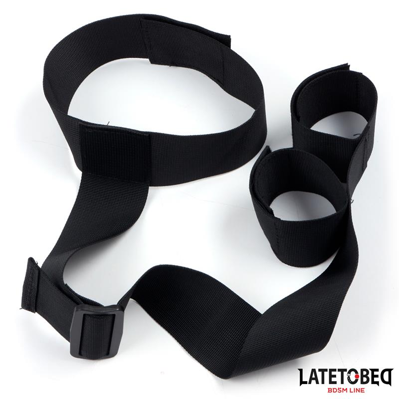 Ribbon Neck to Wrist Bondage Ribbon Neck to Wrist Bondage - Image 7