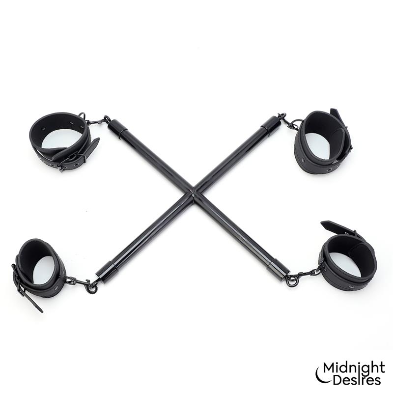 Rigid Crossed Bar with Cuffs Rigid Crossed Bar with Cuffs - Image 3