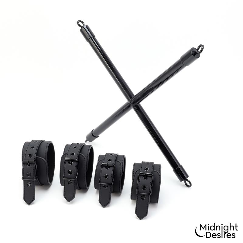 Rigid Crossed Bar with Cuffs Rigid Crossed Bar with Cuffs - Image 4