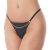 G-String with Chain Black