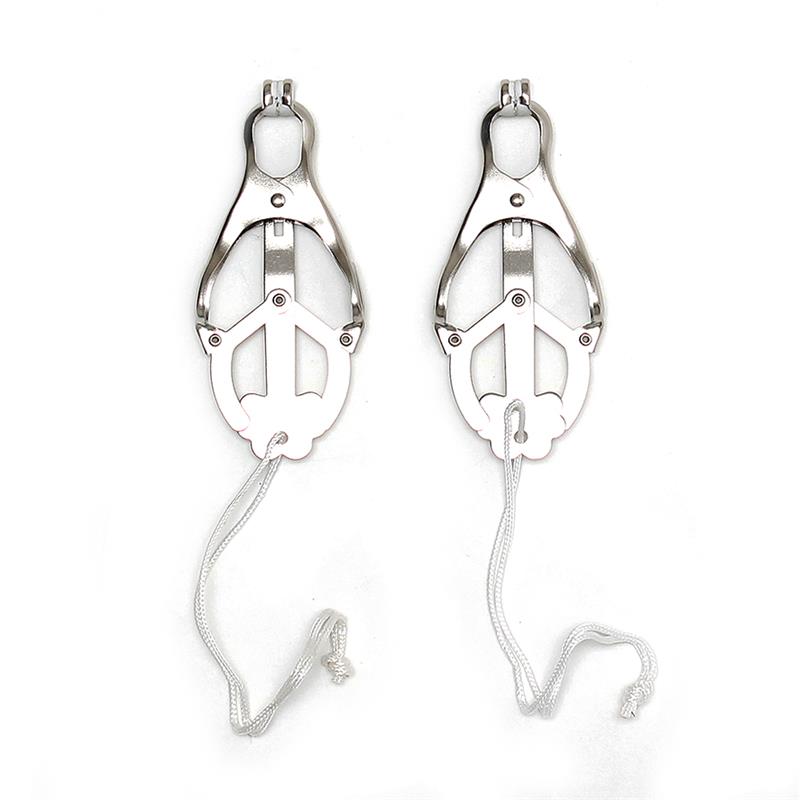 Morsetti per capezzoli senza catena Nipple Clamps Without Chain